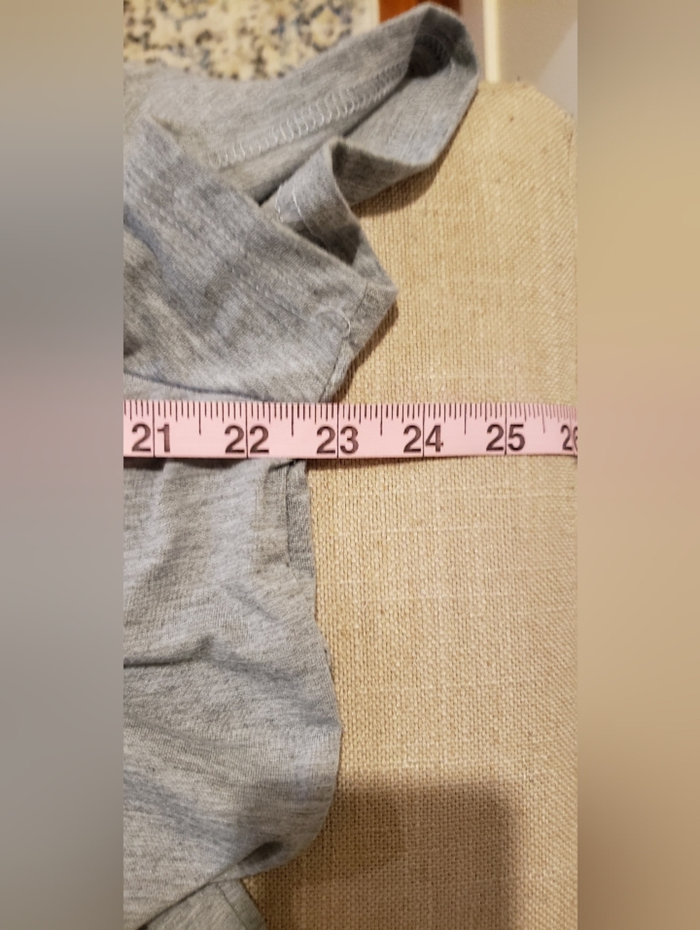 Cricut "Tiffany & Co." Womens Gray Tee with Blue Skull Graphic - Picture 11 of 12